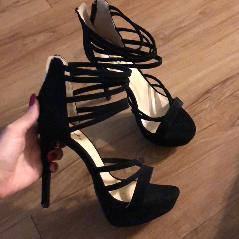 Black heels